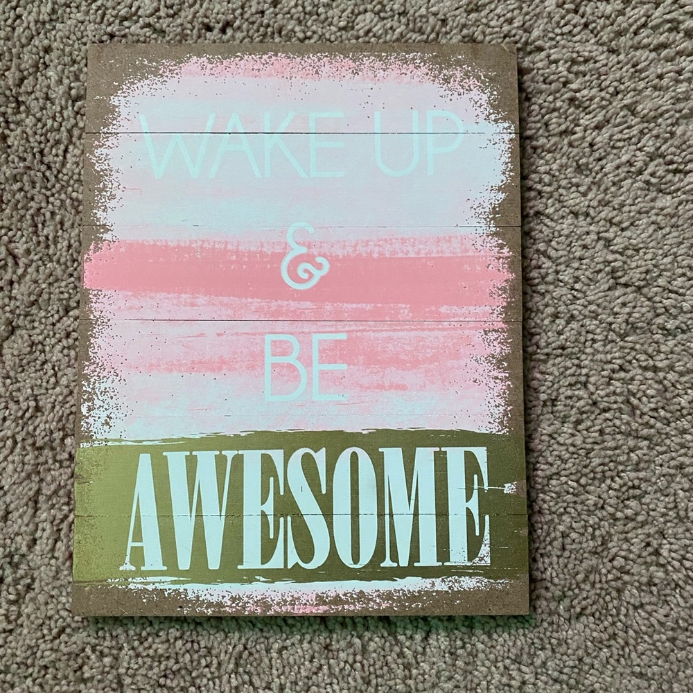 Girls wall decor